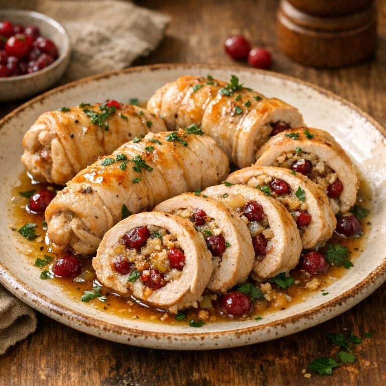 farce volaille cranberry