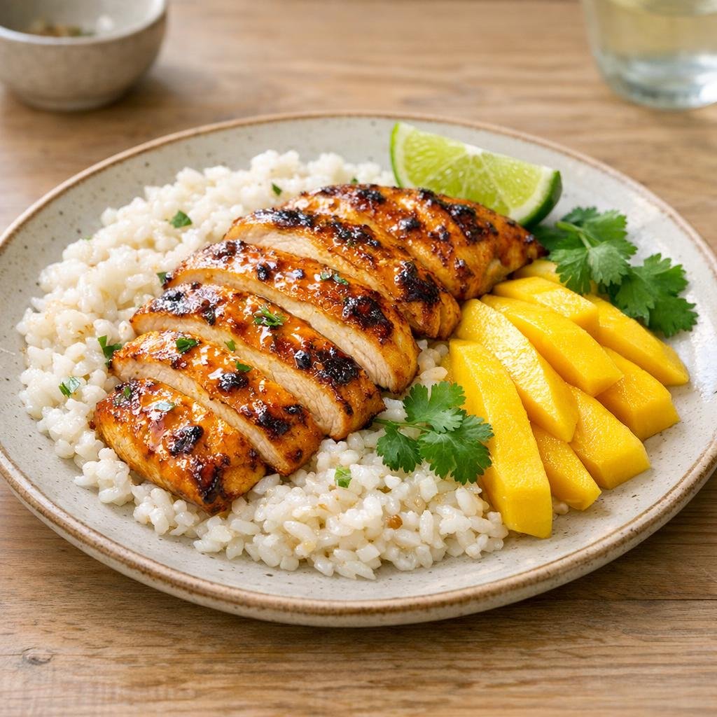 poulet grillé La passionnée