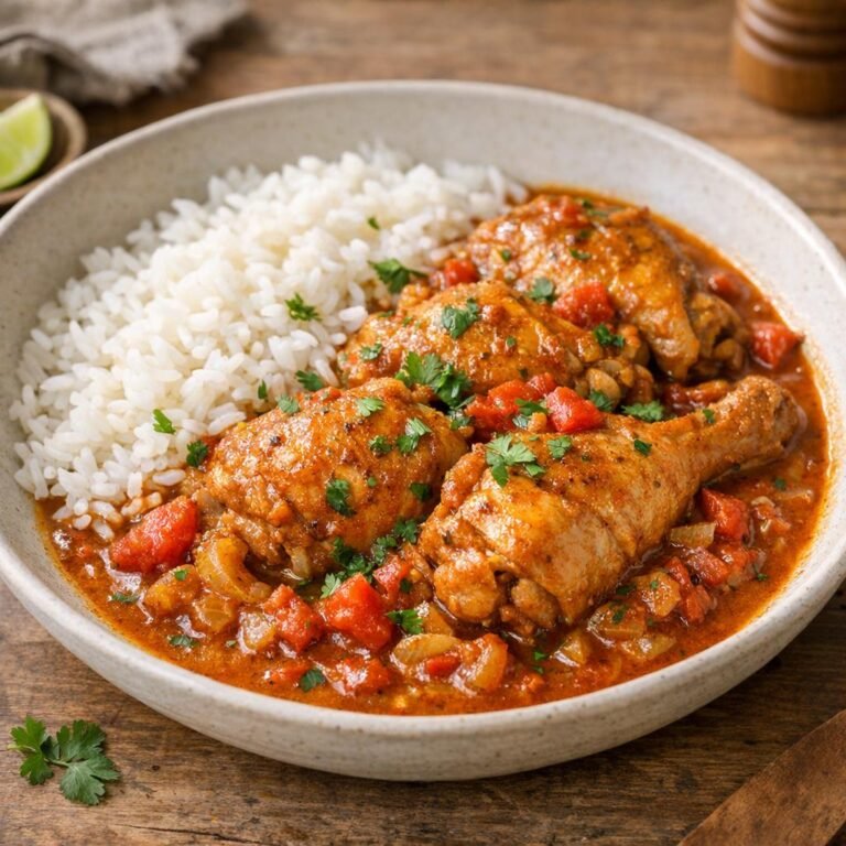 Poulet au Cari Créole
