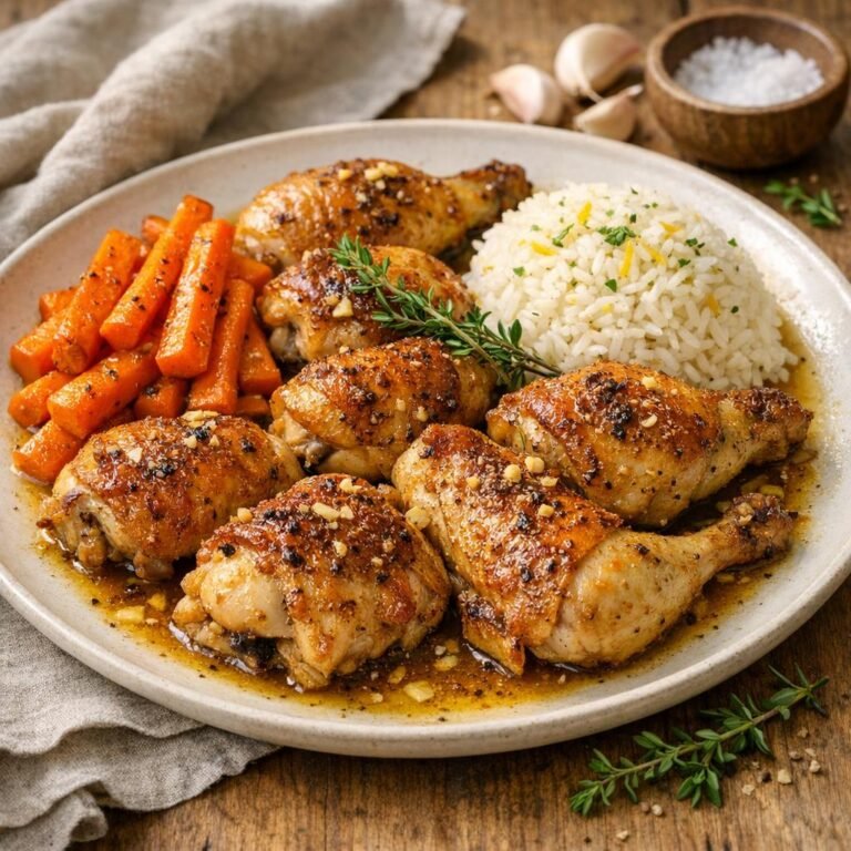 Poulet rôti à l'ajowan
