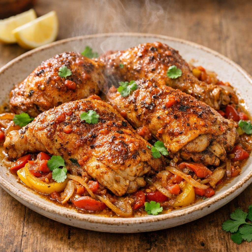 poulet rôti chakalaka