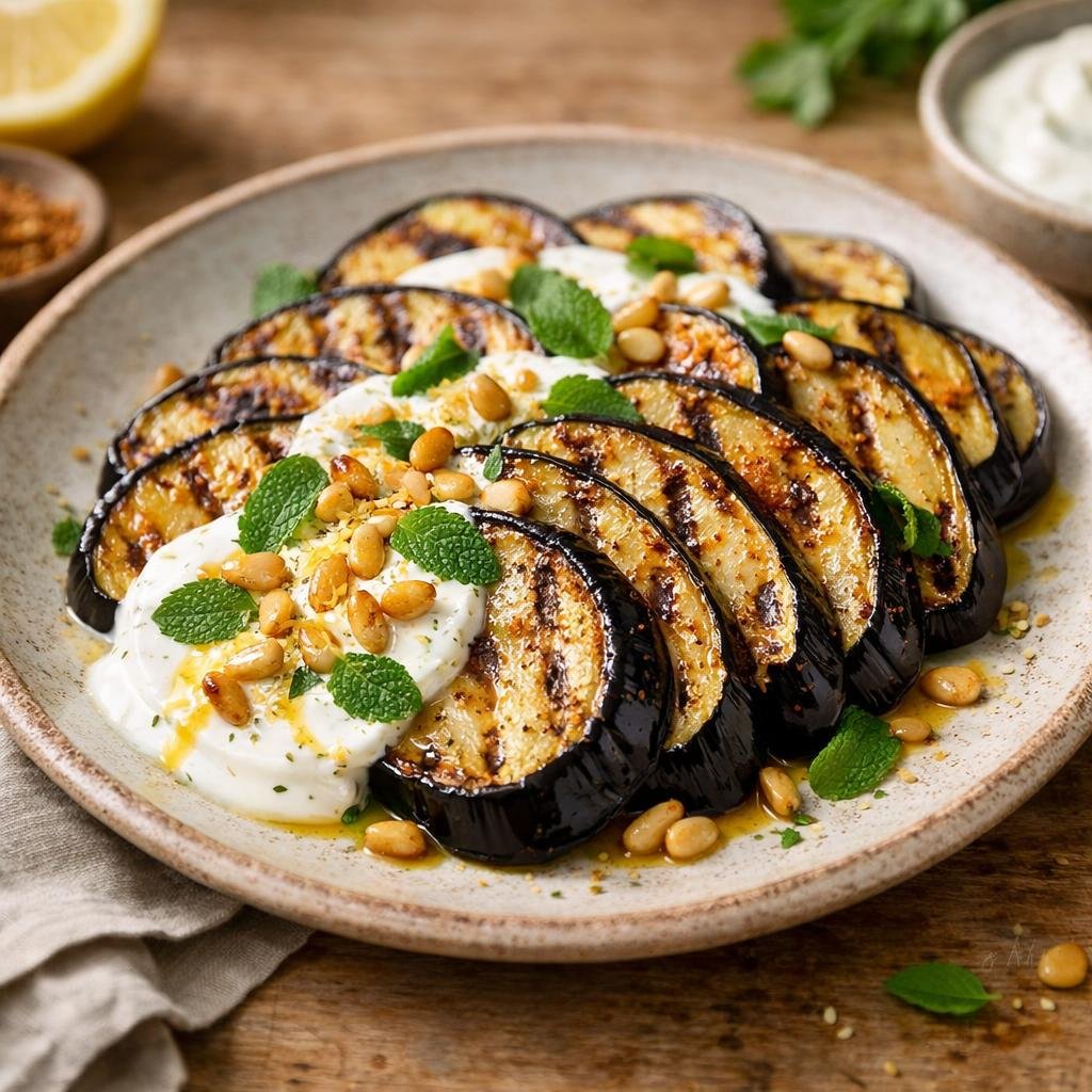 aubergines à la plancha