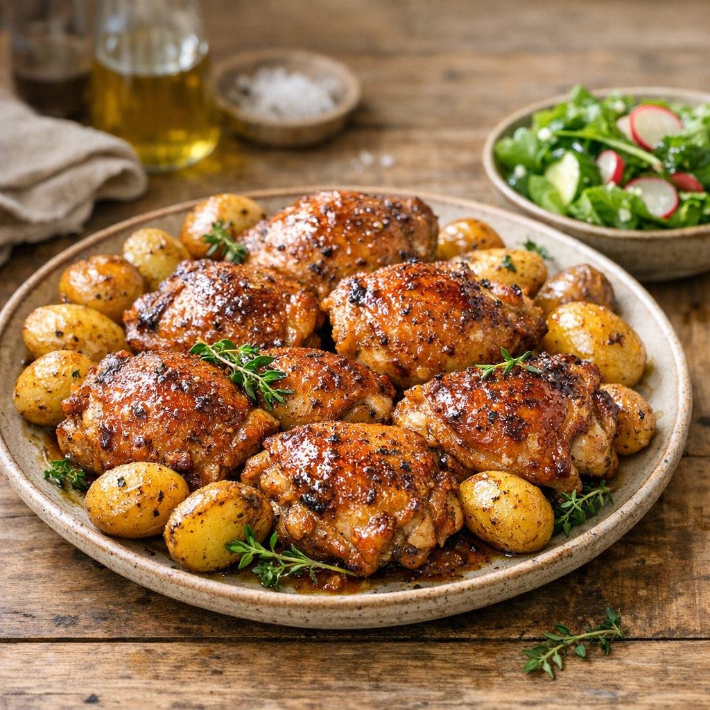 poulet rôti ensoleillé