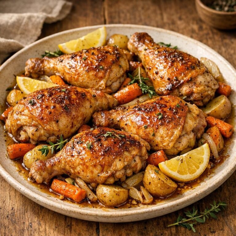 Poulet rôti envoûtant
