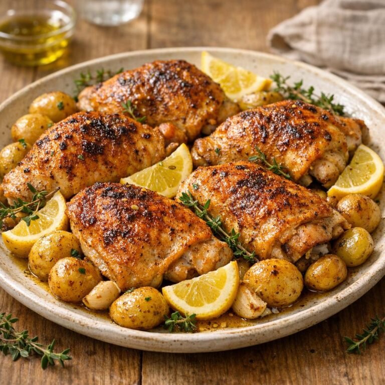 Poulet rôti épicé et pommes de terre fondantes avec Calendrier des Épices 2024