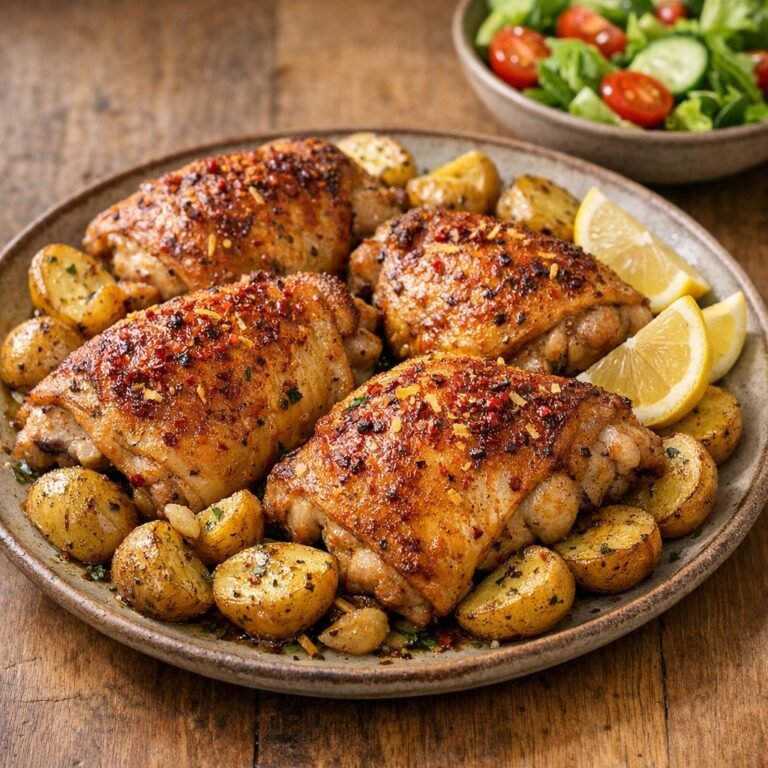 Poulet rôti piment d'Alep
