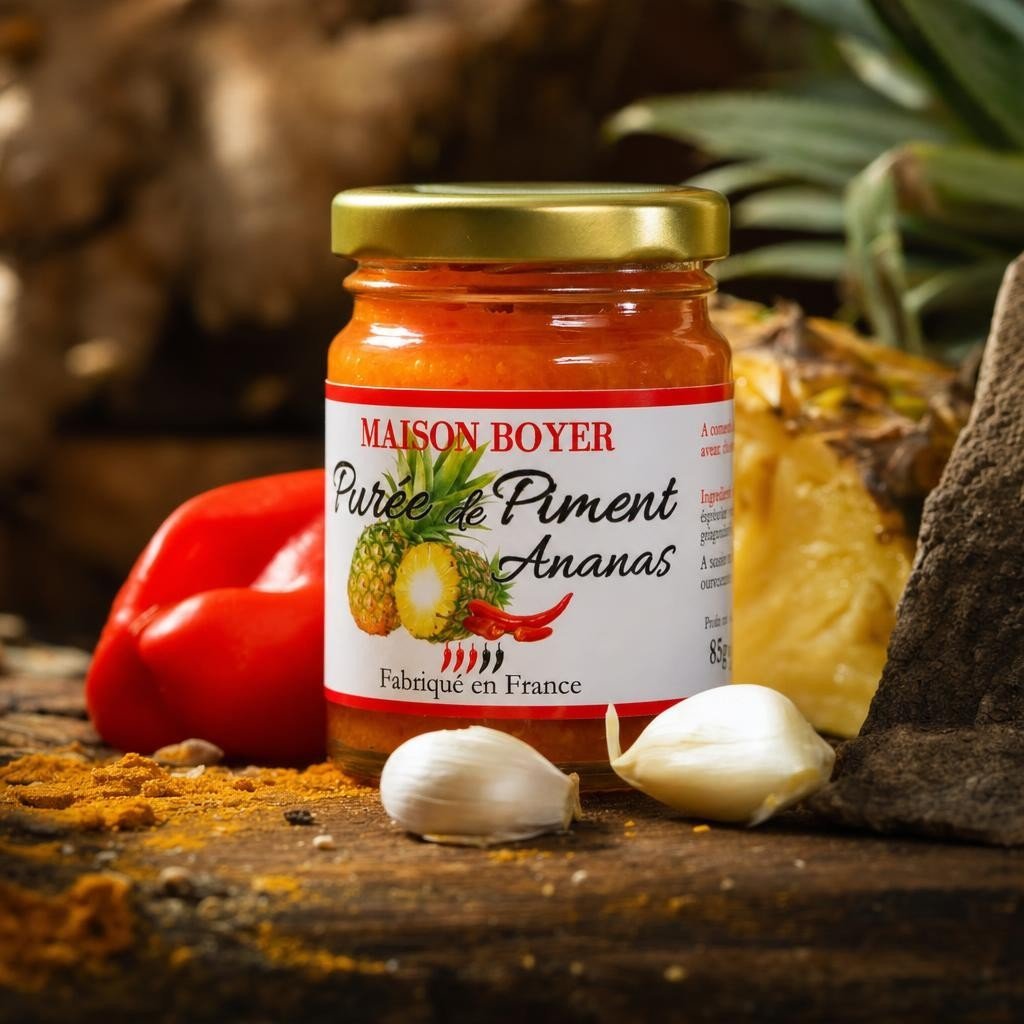 Purée de Piment Ananas Moyenne - Les Épices Curieuses