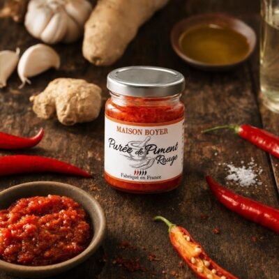Purée de Piment Rouge Artisanale – Force 2/5 - 85G - Les Épices Curieuses