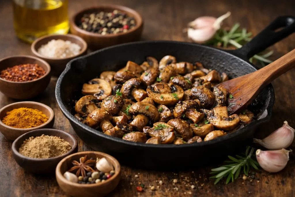 Quelles épices pour champignons à la poêle ?