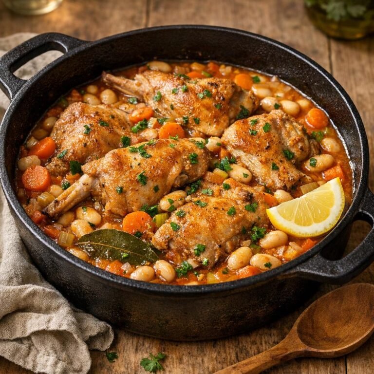 ragoût de lapin rustique