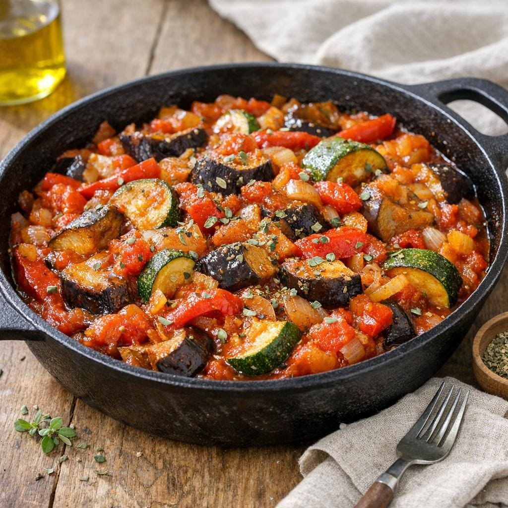 Ratatouille à la marjolaine