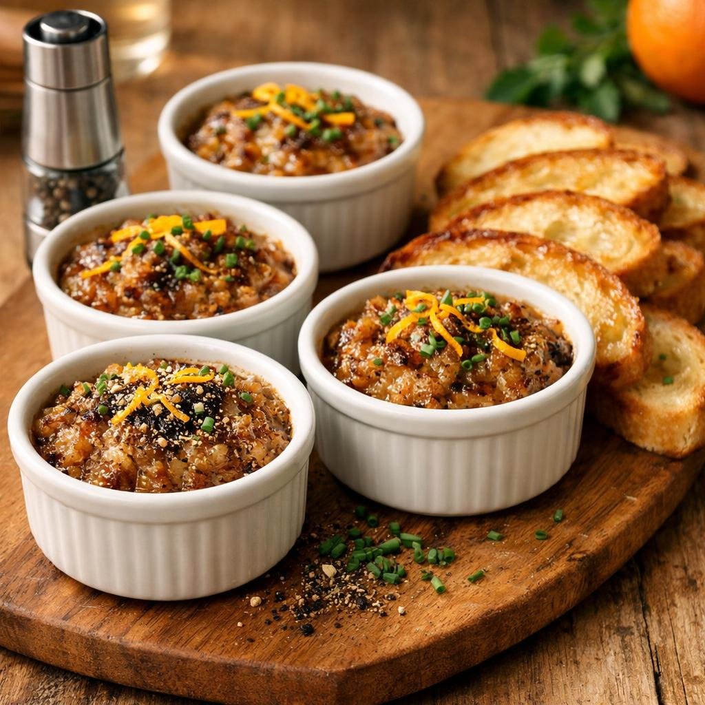 Rillettes chaudes de canard