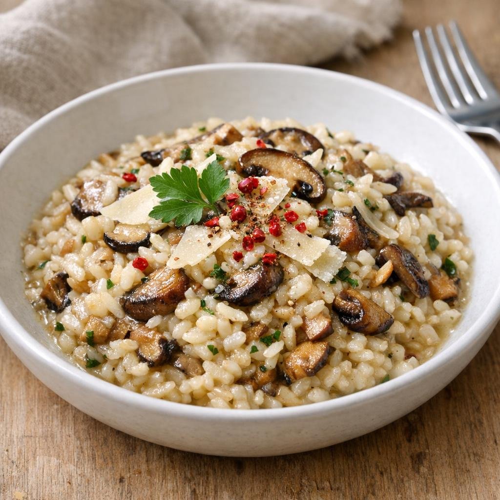 risotto aux champignons