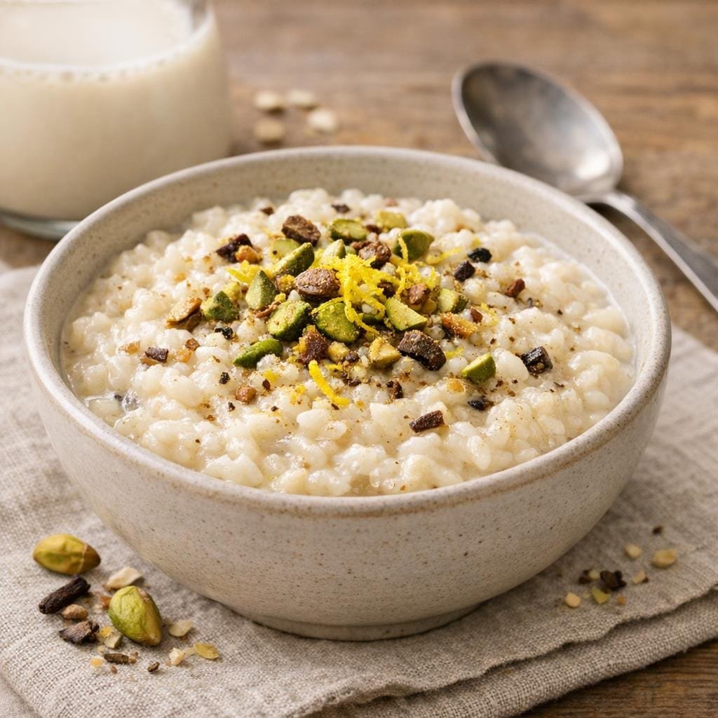 riz au lait chai