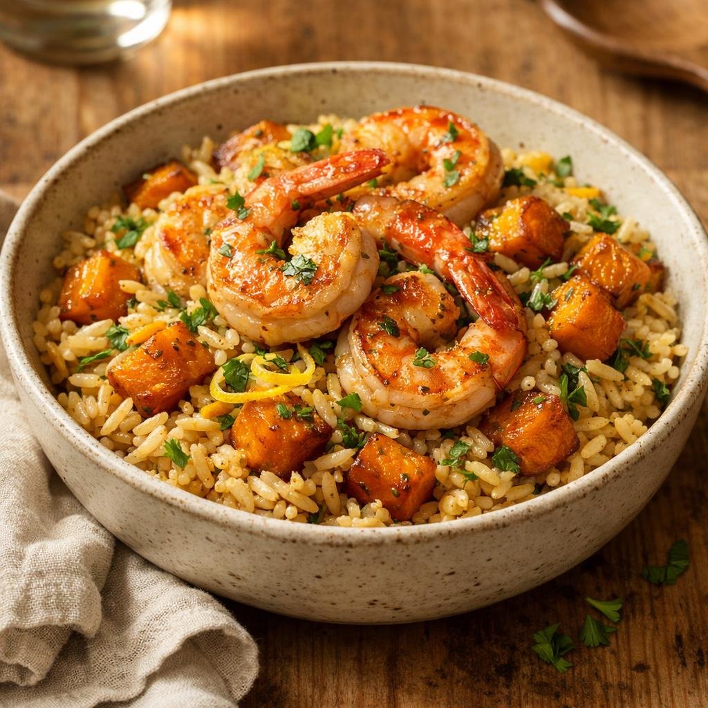 Riz pilaf au fumet