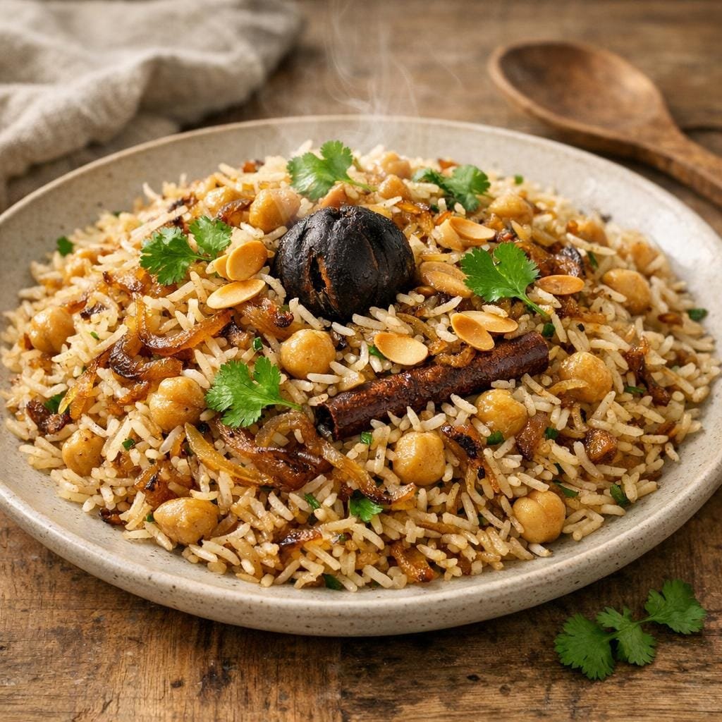 riz pilaf au loomi