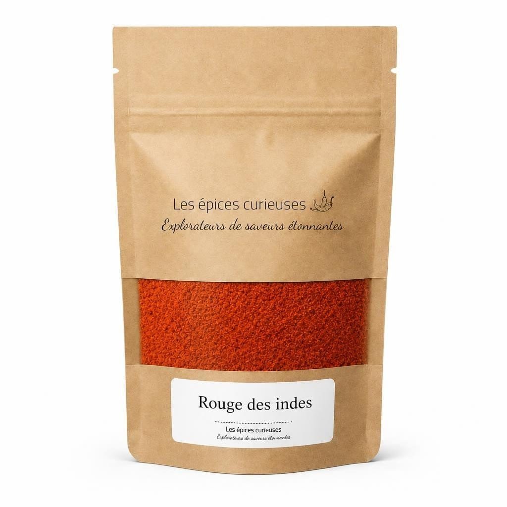 Rouge des indes - Packaging - Les Épices Curieuses