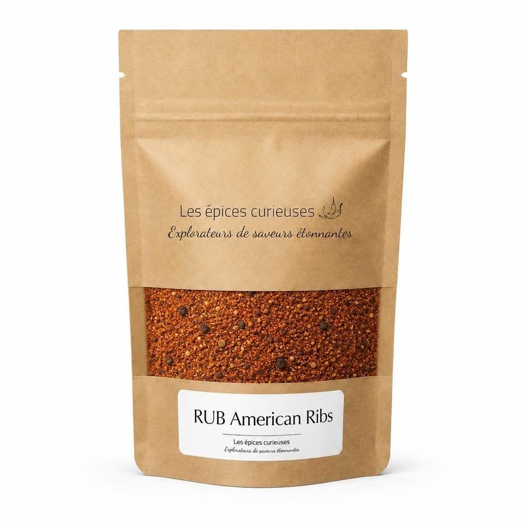RUB American Ribs - Packaging - Les Épices Curieuses