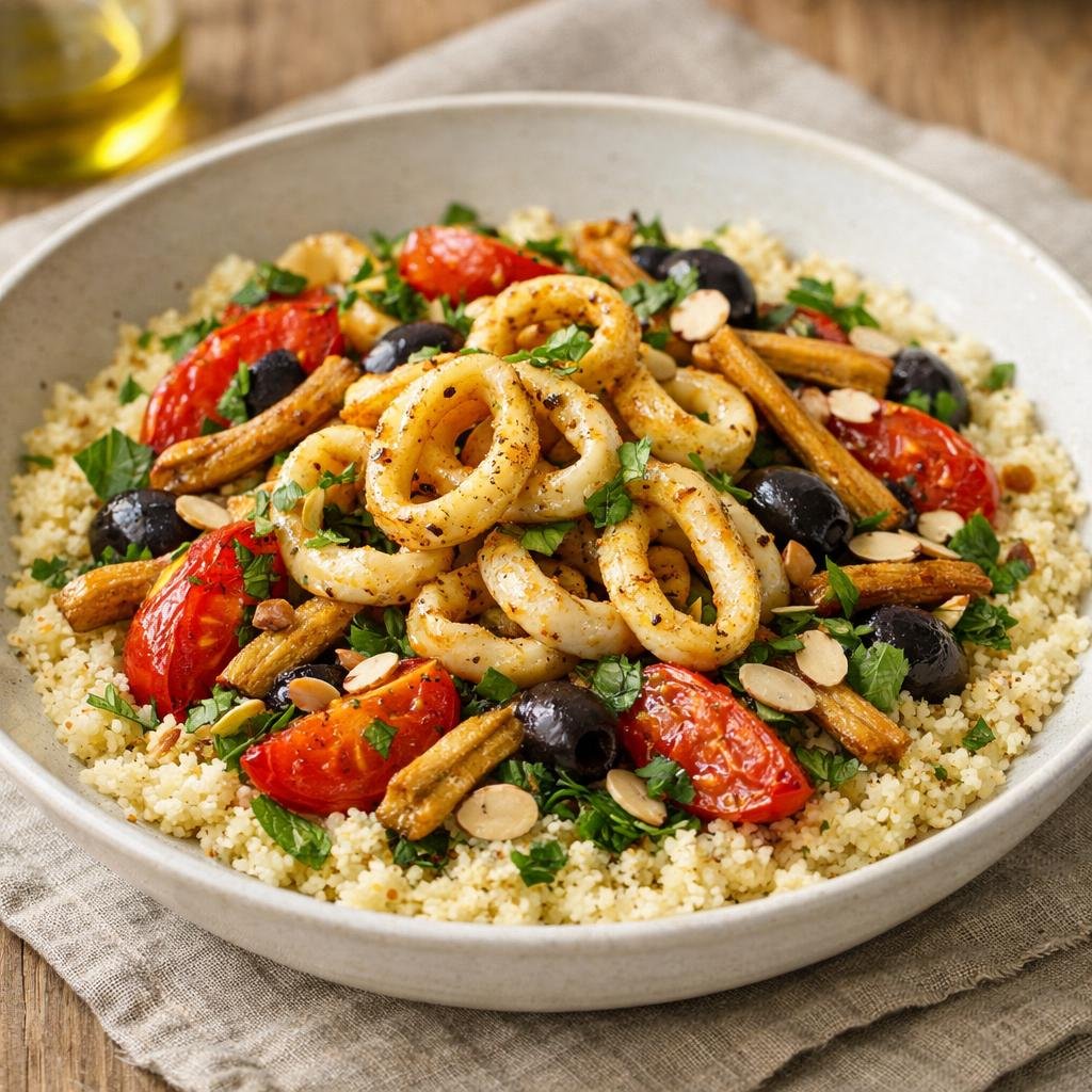 salade calamars bananes