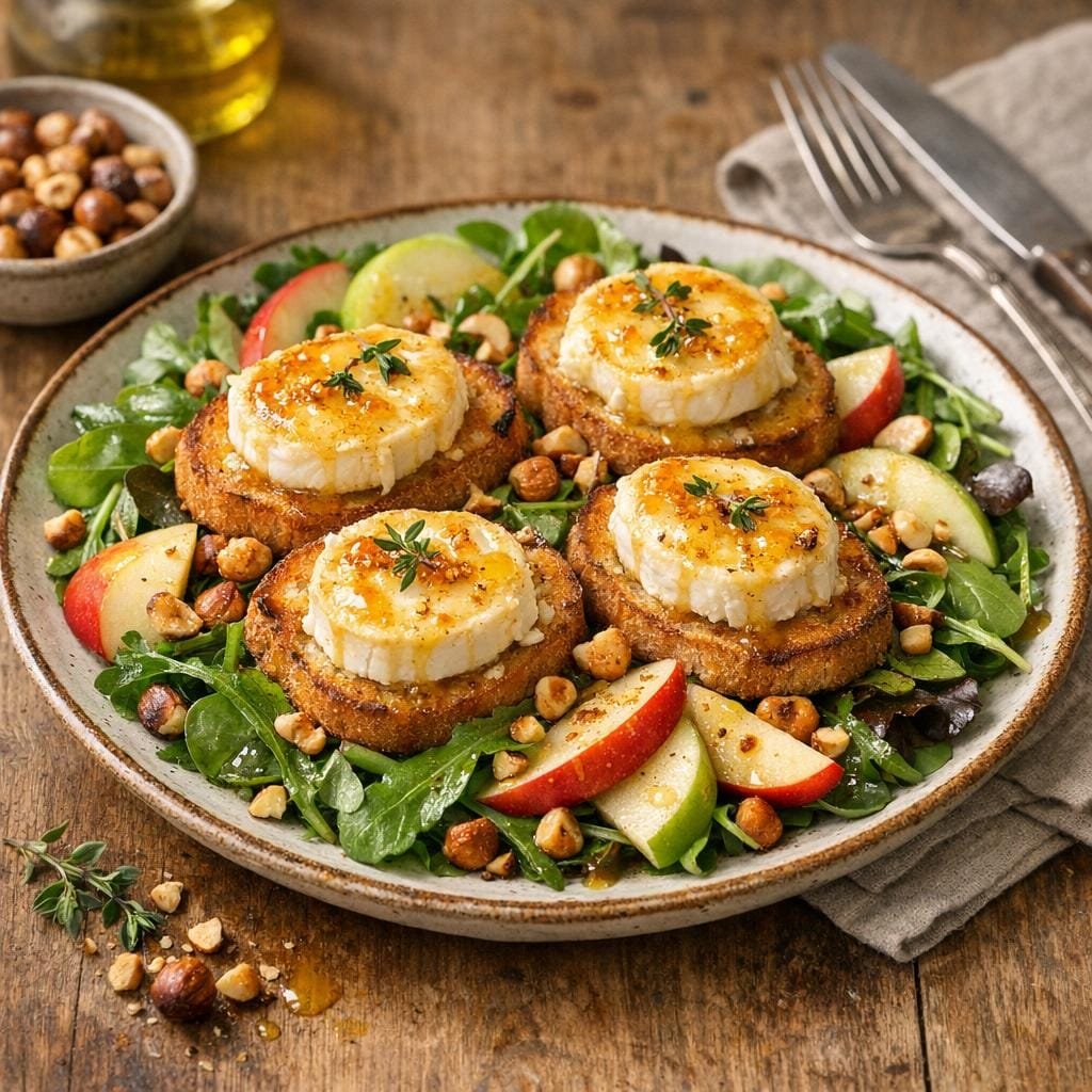 salade chèvre noisettes
