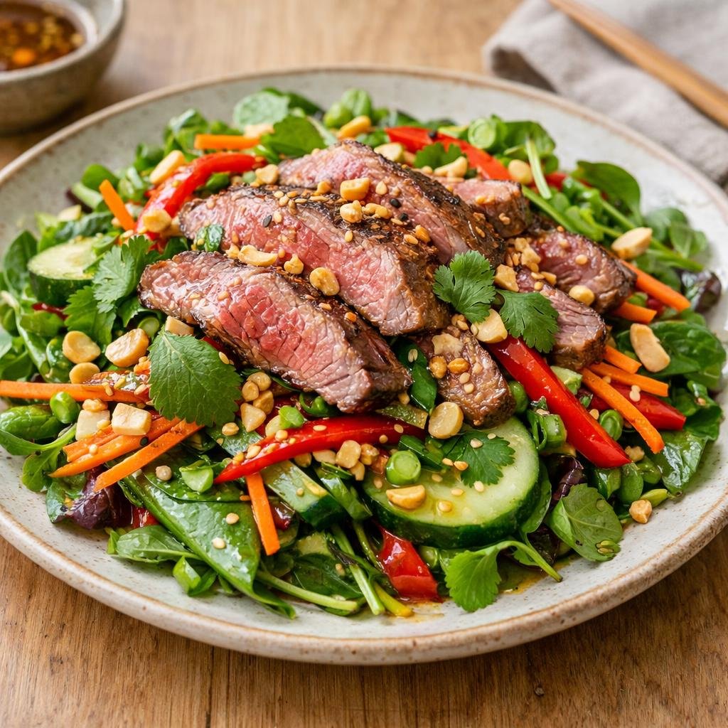 Salade de bœuf grillé
