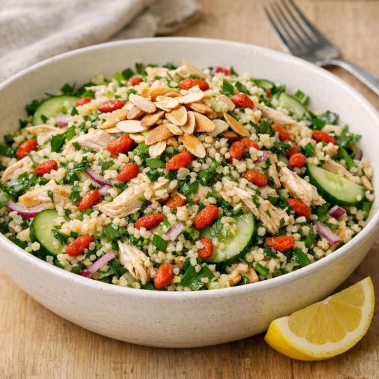 salade de poulet et goji