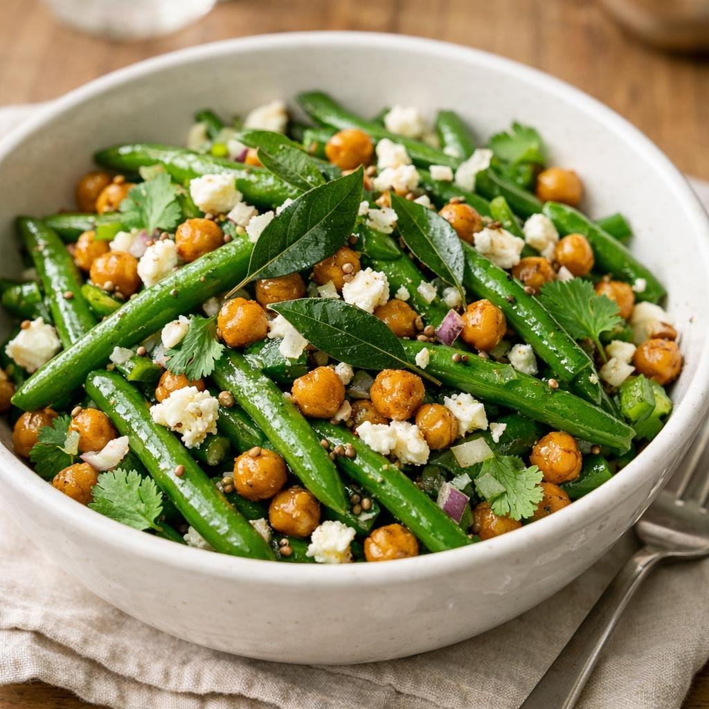 salade haricots verts kaloupilé