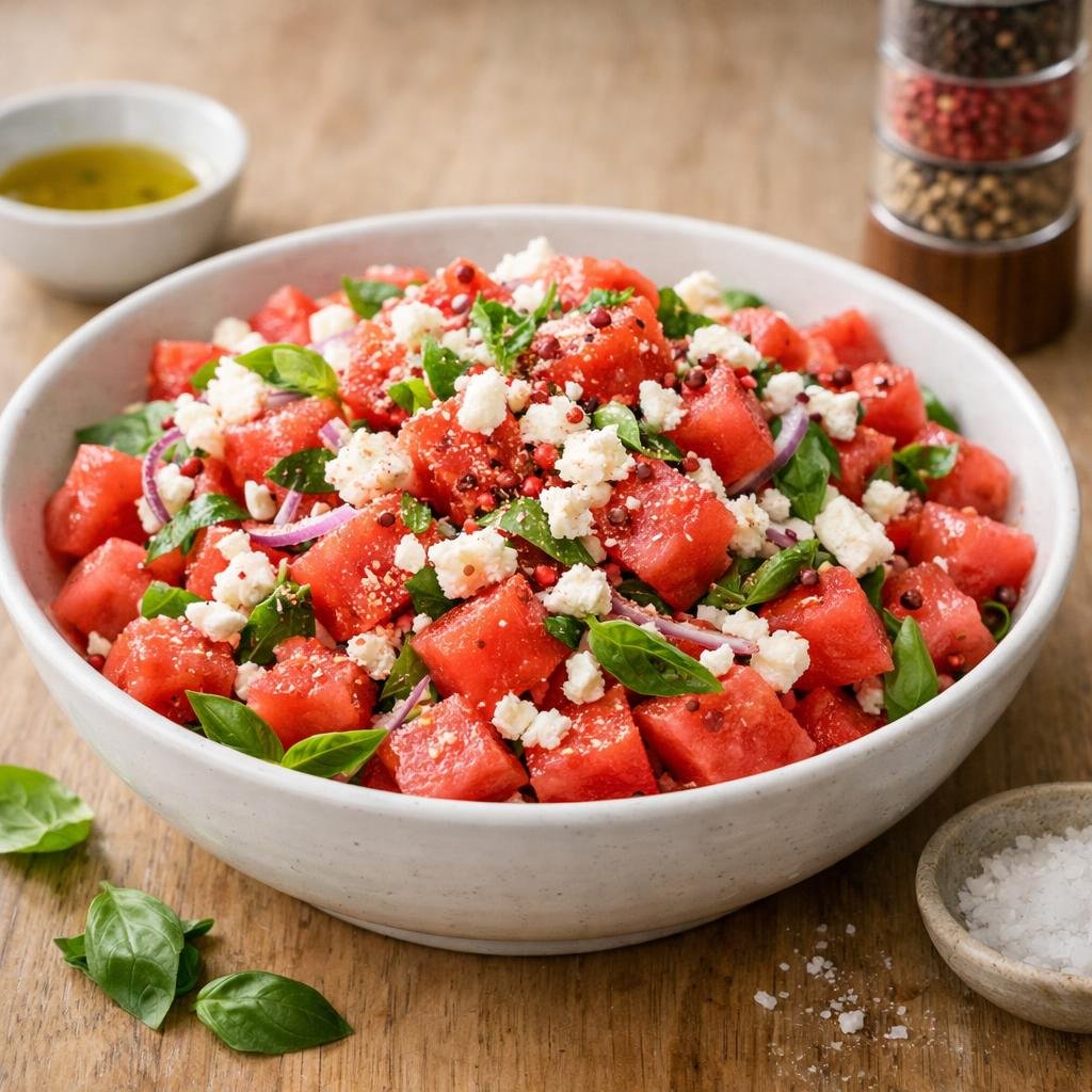 salade pastèque feta
