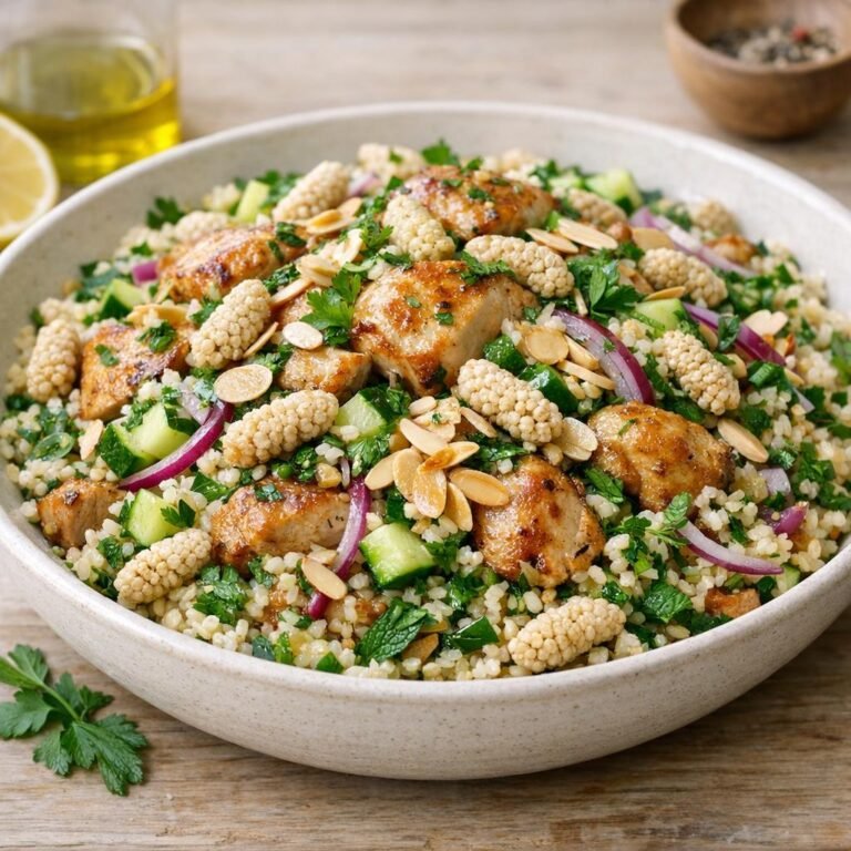 salade poulet boulgour