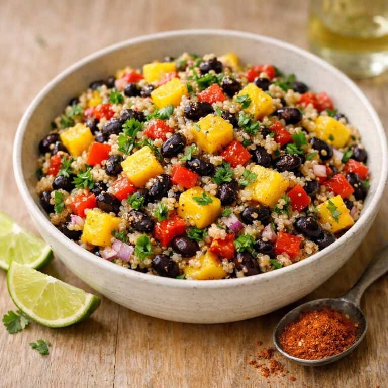 Salade quinoa cajun