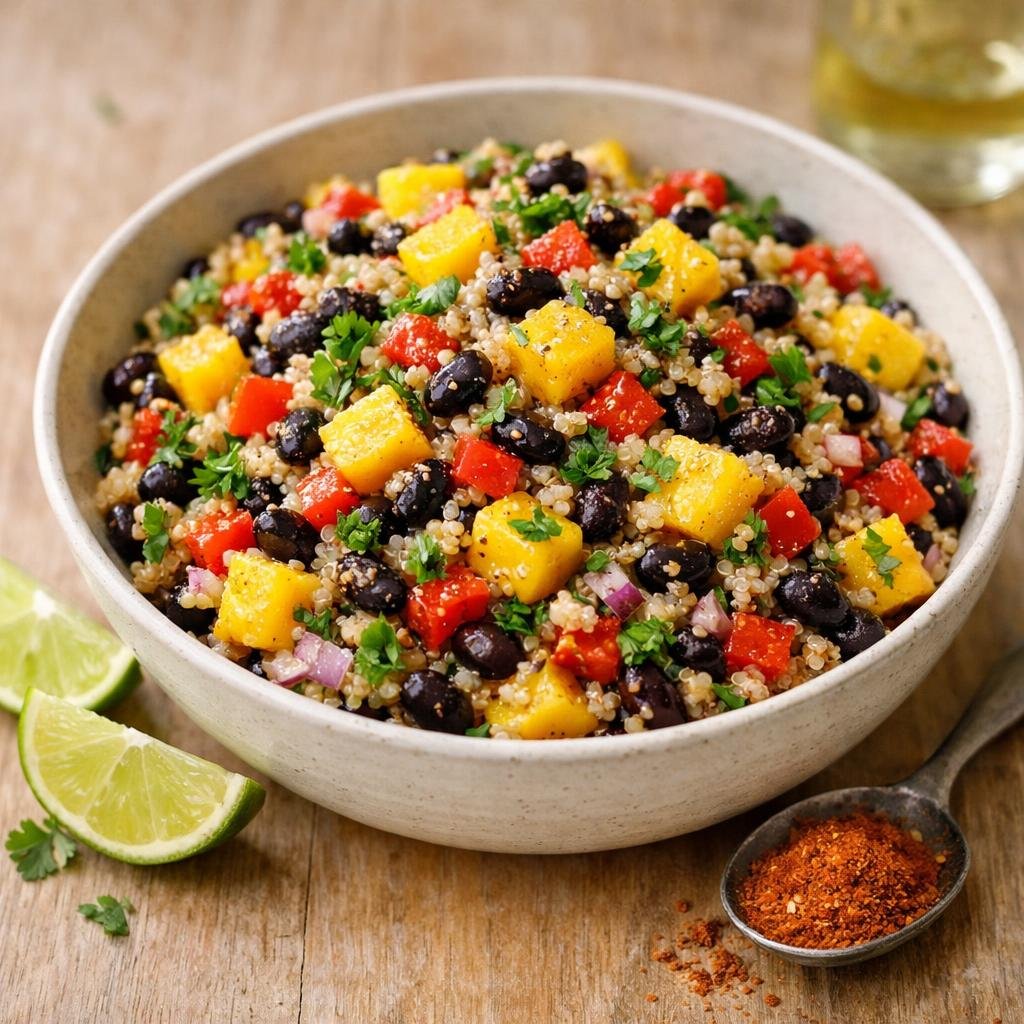 Salade quinoa cajun