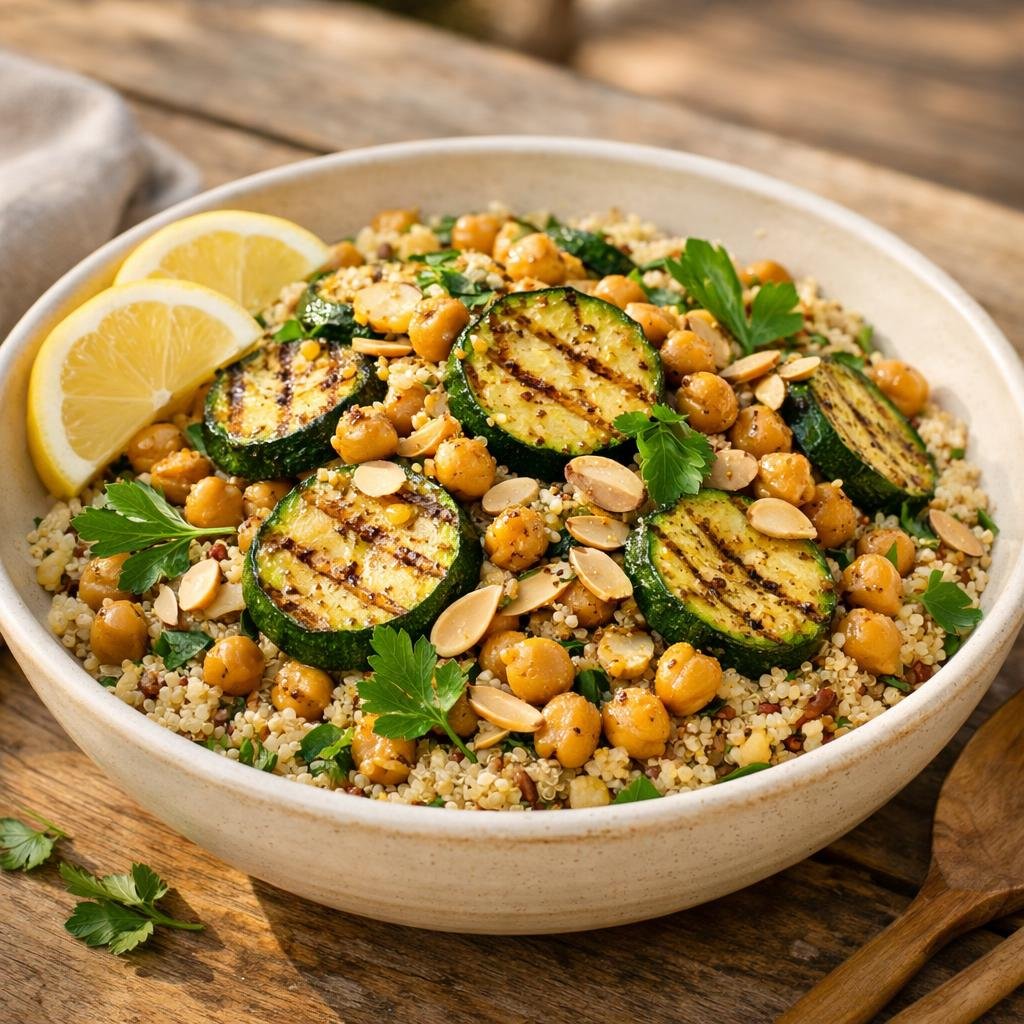 salade quinoa courgettes