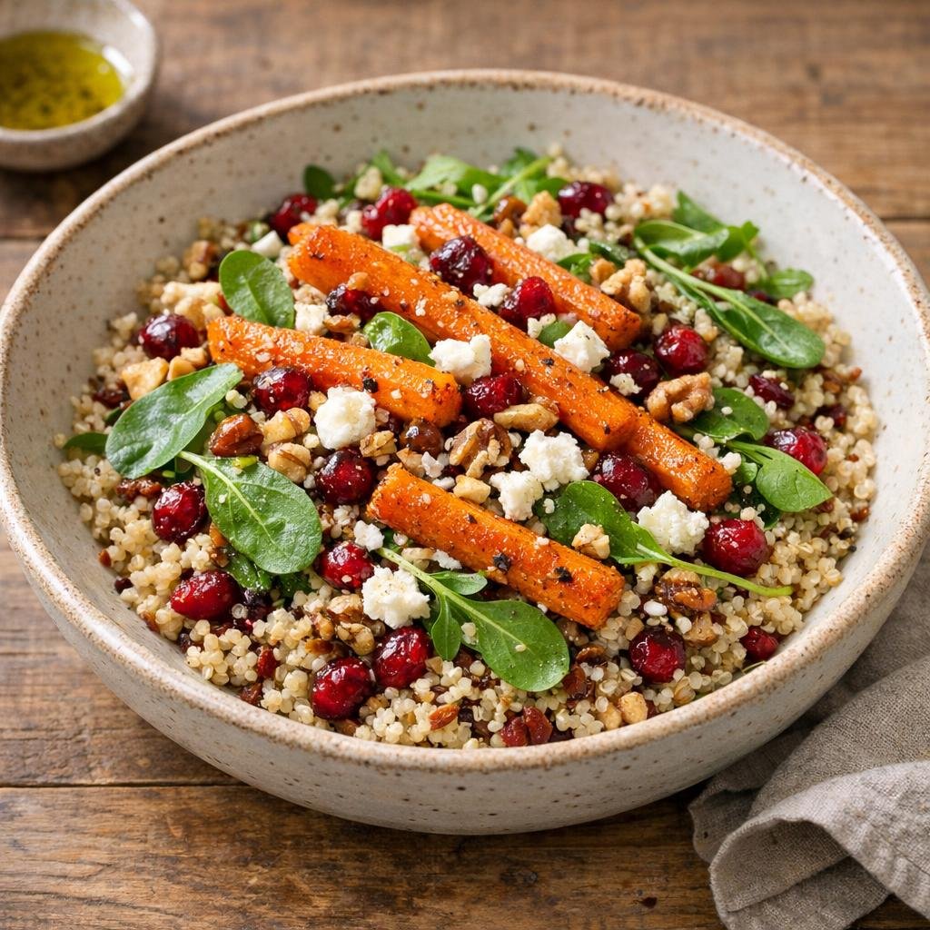 salade quinoa cranberry