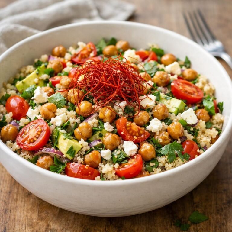 salade quinoa pois chiches
