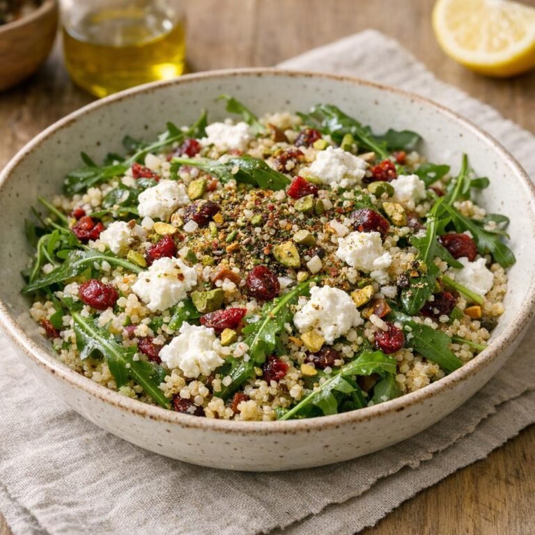 salade quinoa roquette