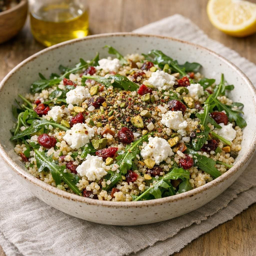 salade quinoa roquette
