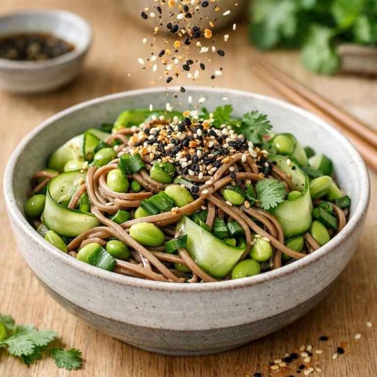 salade soba froide