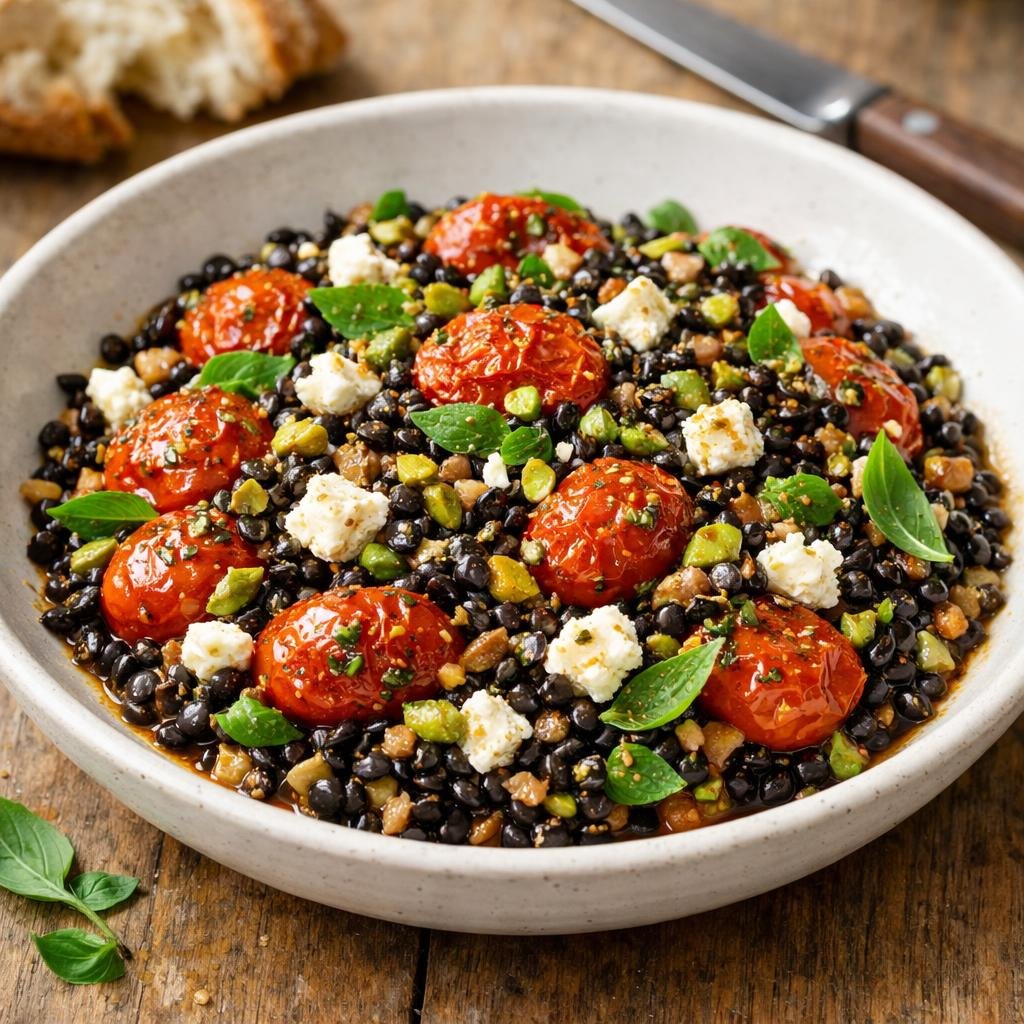 salade de lentilles beluga