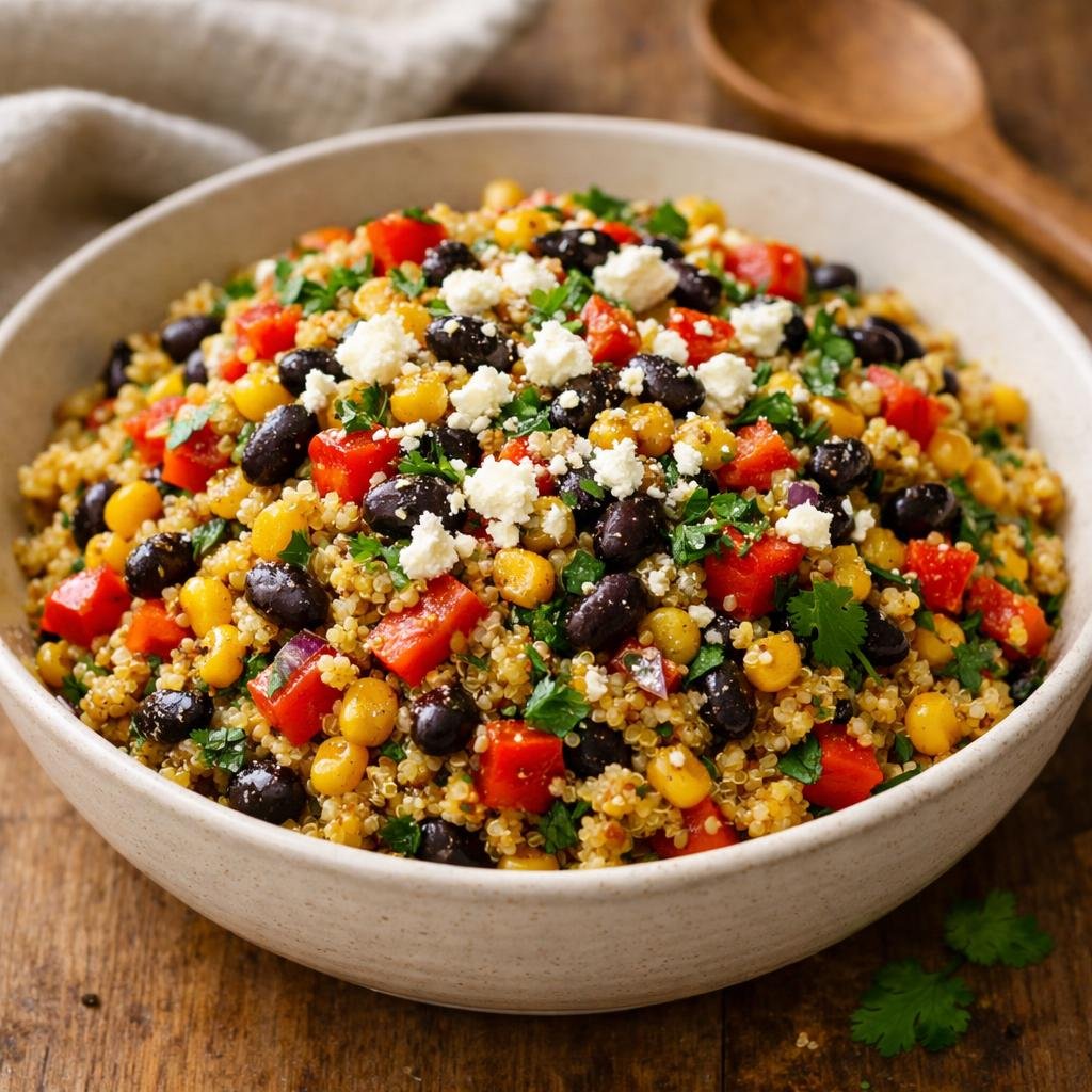 salade tiède de quinoa