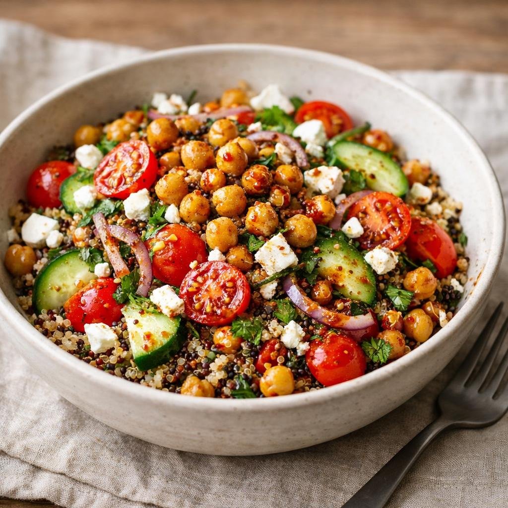salade tiède quinoa niora