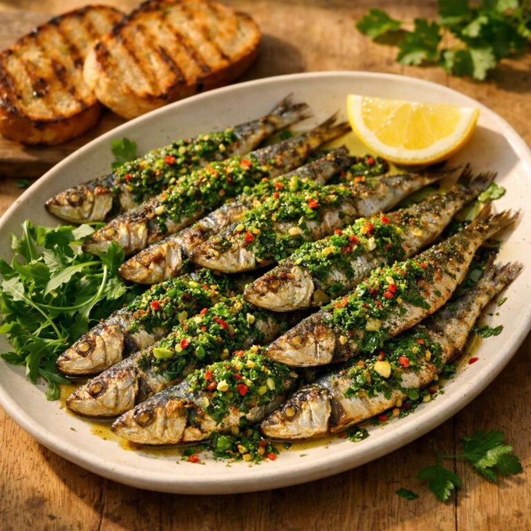 sardines à la plancha