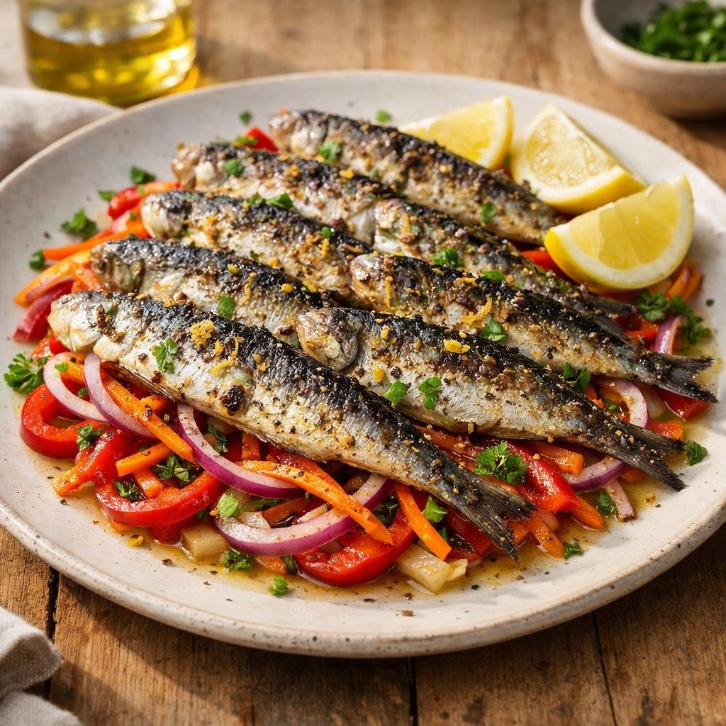 Sardines en escabèche