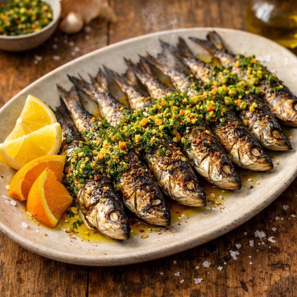 Sardines au paprika fumé