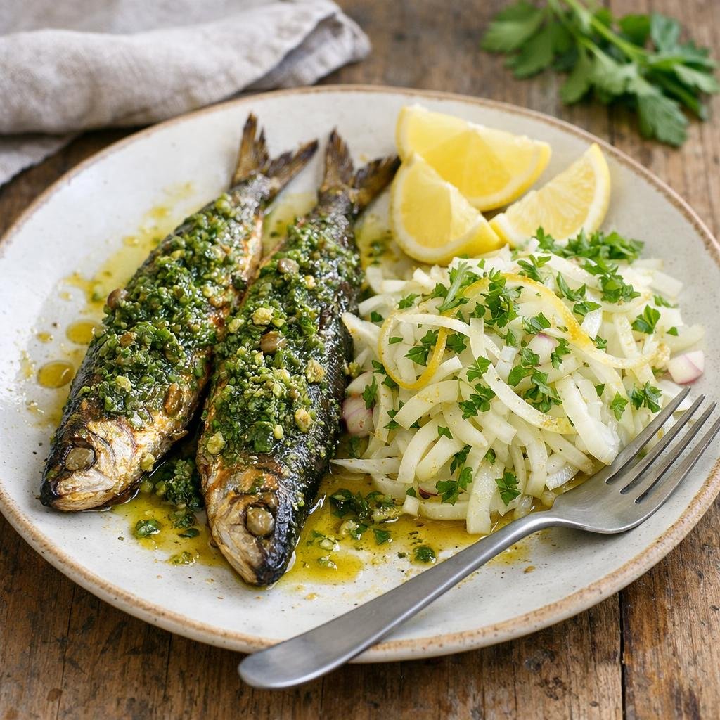 Sardines grillées Pers&Vert