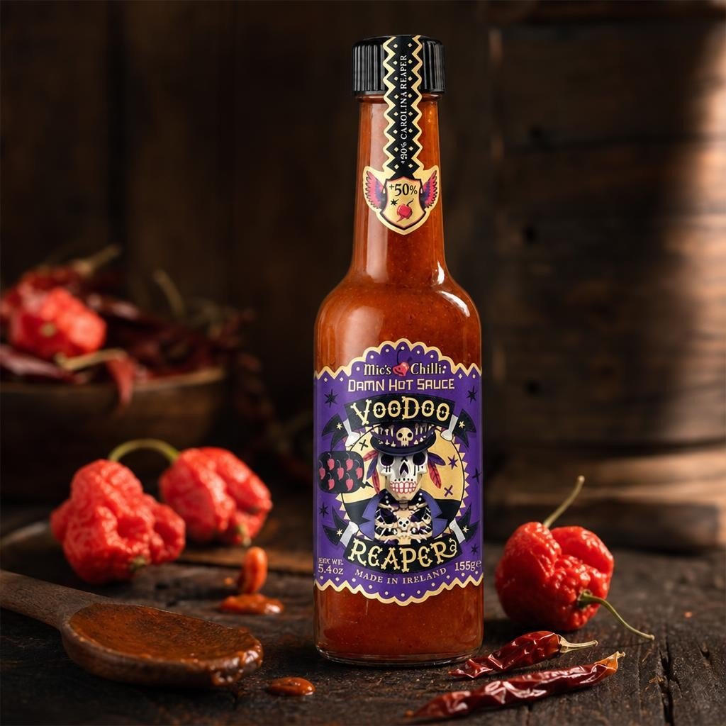 Sauce Carolina reaper - Voodoo Reaper - 155G - Les Épices Curieuses