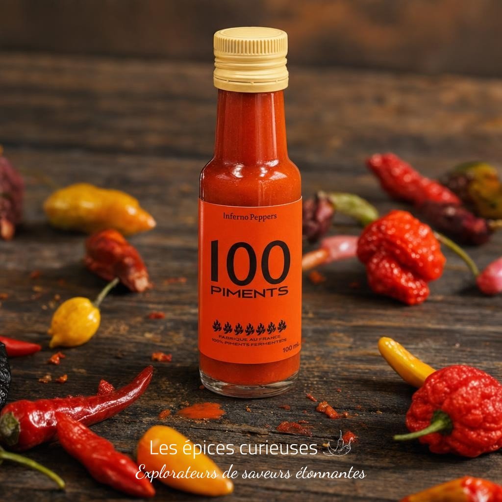 Sauce piquante aux 100 variétés de piments - Les Épices Curieuses