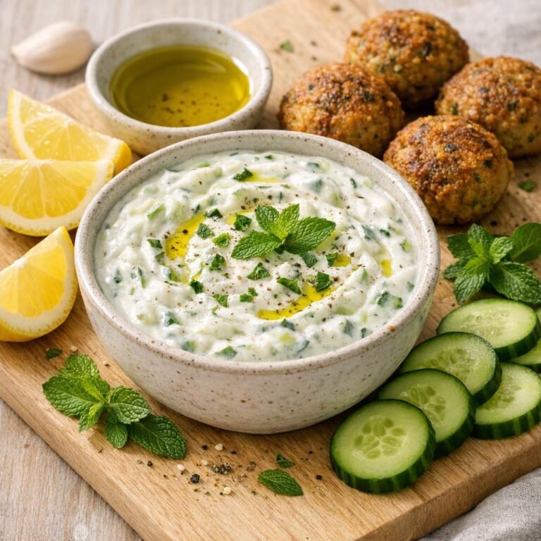 Sauce yaourt menthe poivrée — fraîche et polyvalente avec Menthe Poivrée