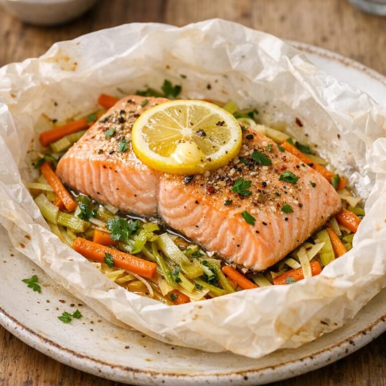 saumon en papillote