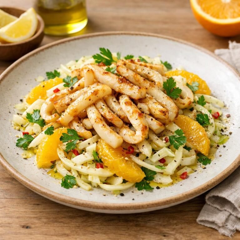 Seiche snackée