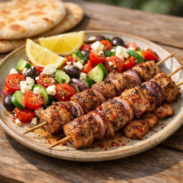 Souvlaki au paprika